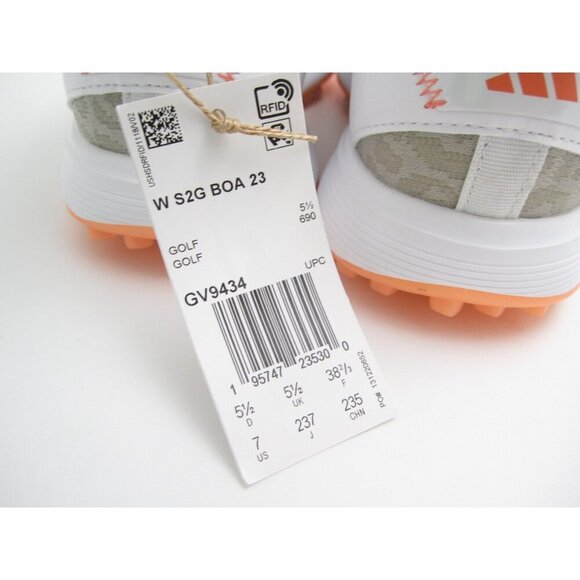 New Women Adidas BOA 23 S2G Golf Shoe Sz 7US (GV9434) S149 - Picture 7 of 9